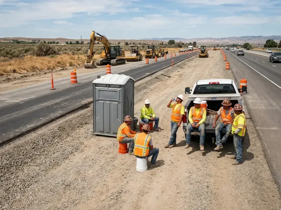highway-road-construction-crew-007 — frequently asked questions, Porta Potty and Restroom Rentals in Lake Goodwin, WA